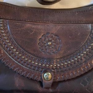 Patricia Nash leather tooled bag